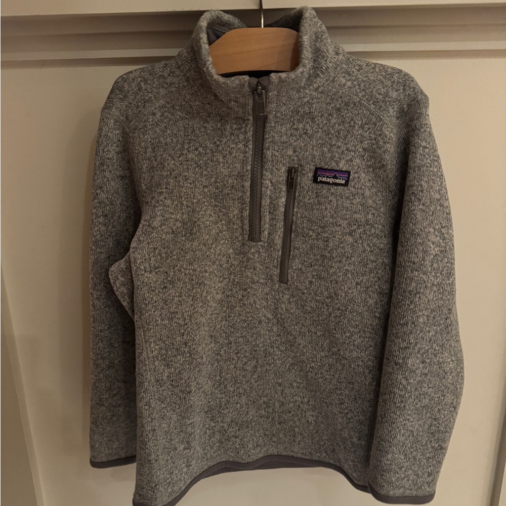 Kids Better Sweater 1/4 Zip - Size S